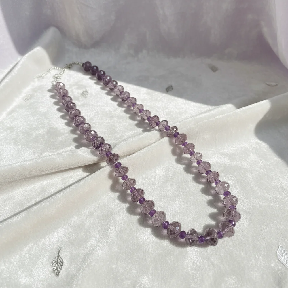 Amethyst Cascade Graduated Necklace image 5
