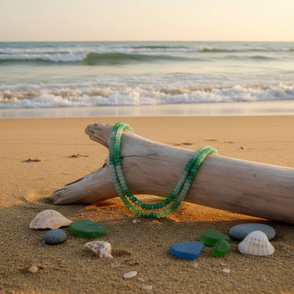 Chrysoprase Meadow Necklace