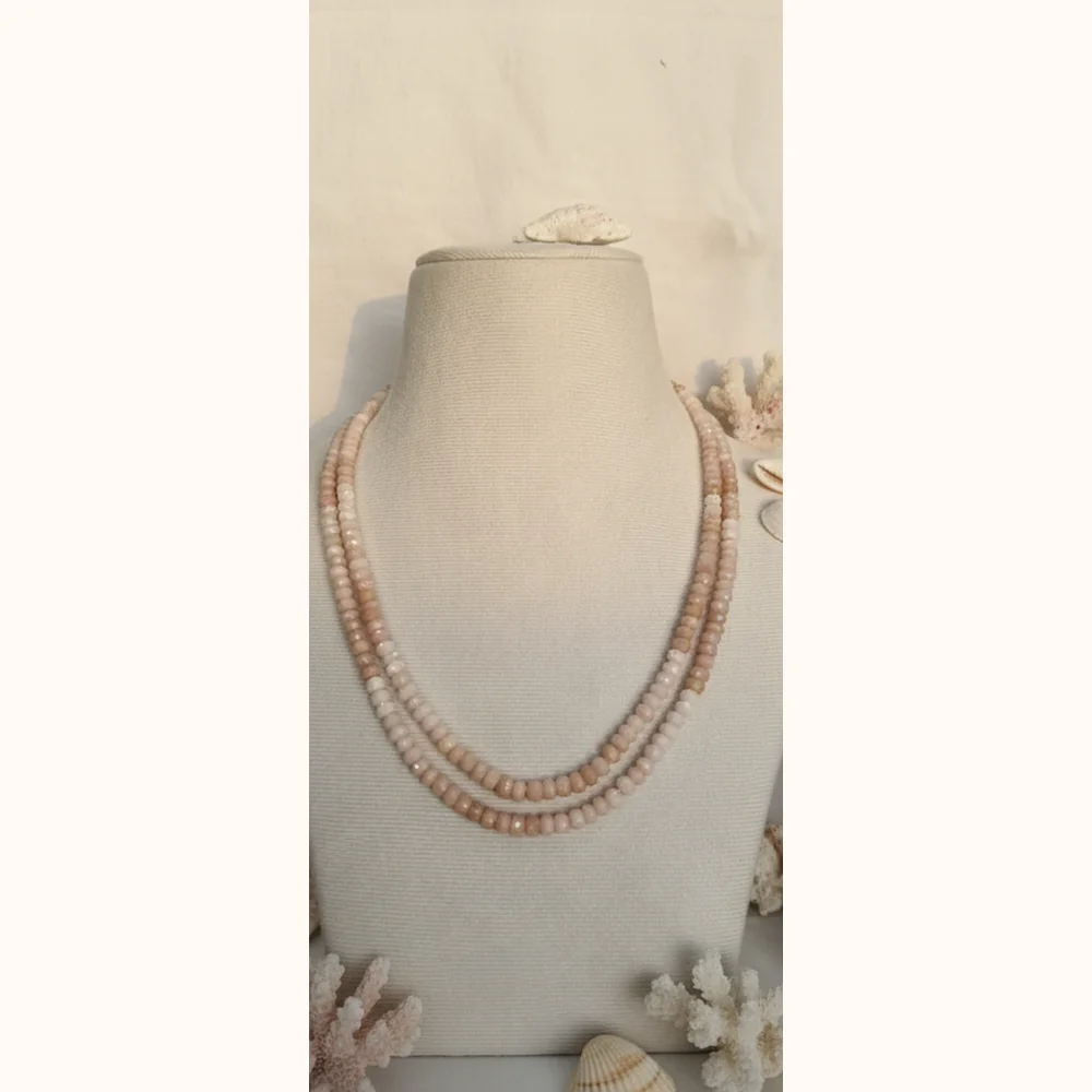 Pink Opal Blush Necklace image 2