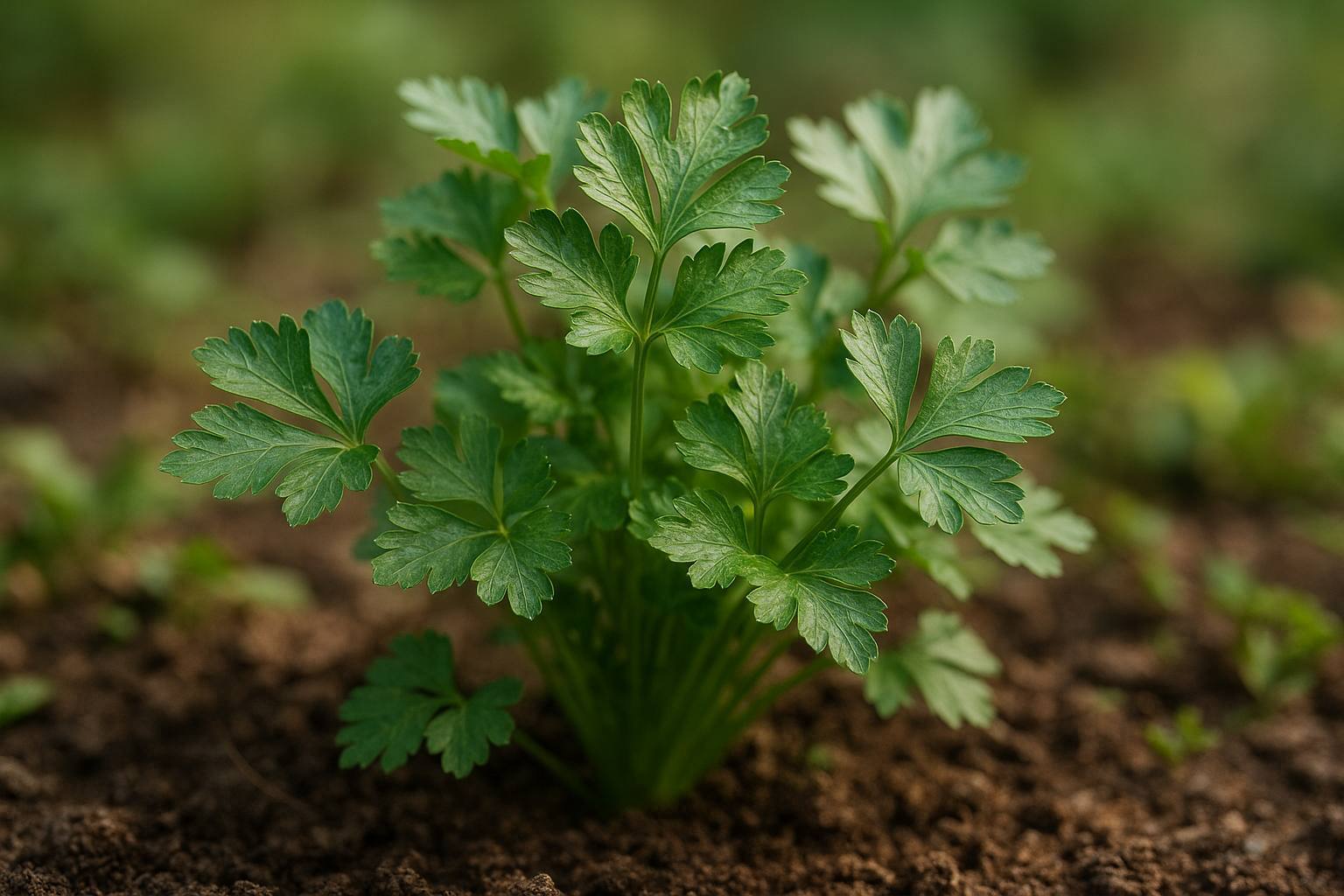 Prezzemolo (Petroselinum crispum): guida completa alla coltivazione