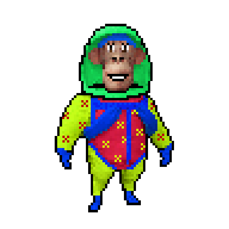 Pixel Radioactive Ape #103