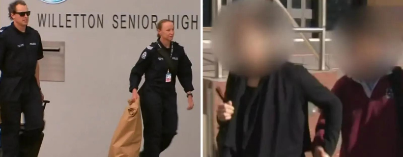 Two school students charged with attempted murder Willetton Senior High School teacher