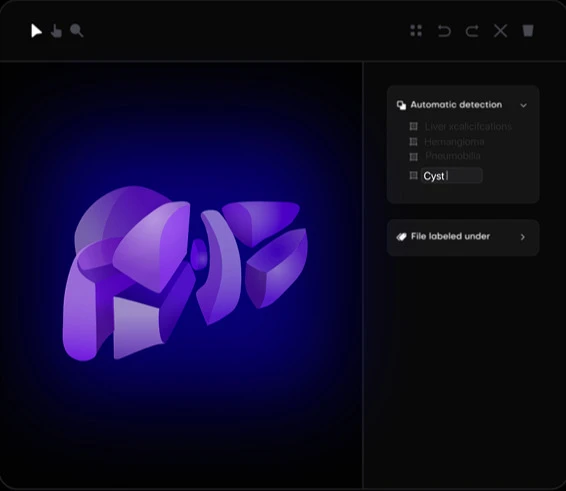 RadiusMD.Ai multi-input voice, text, and OCR reporting interface