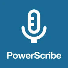 PowerScribe voice recognition integration logo