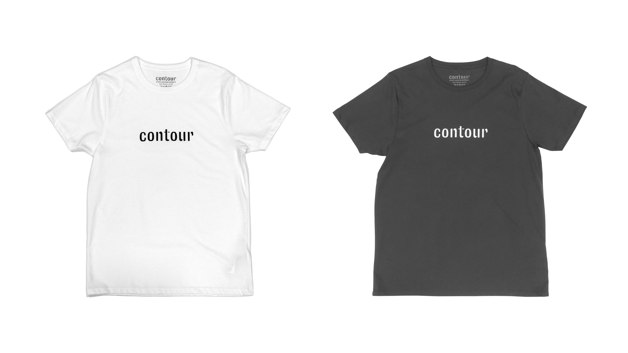 Contour core logo tees