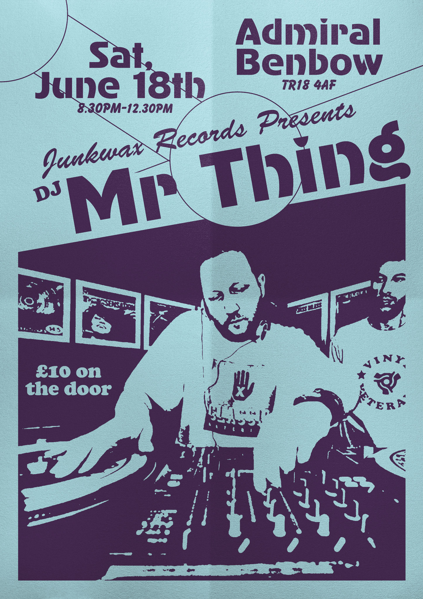 Junkwax mr thing poster