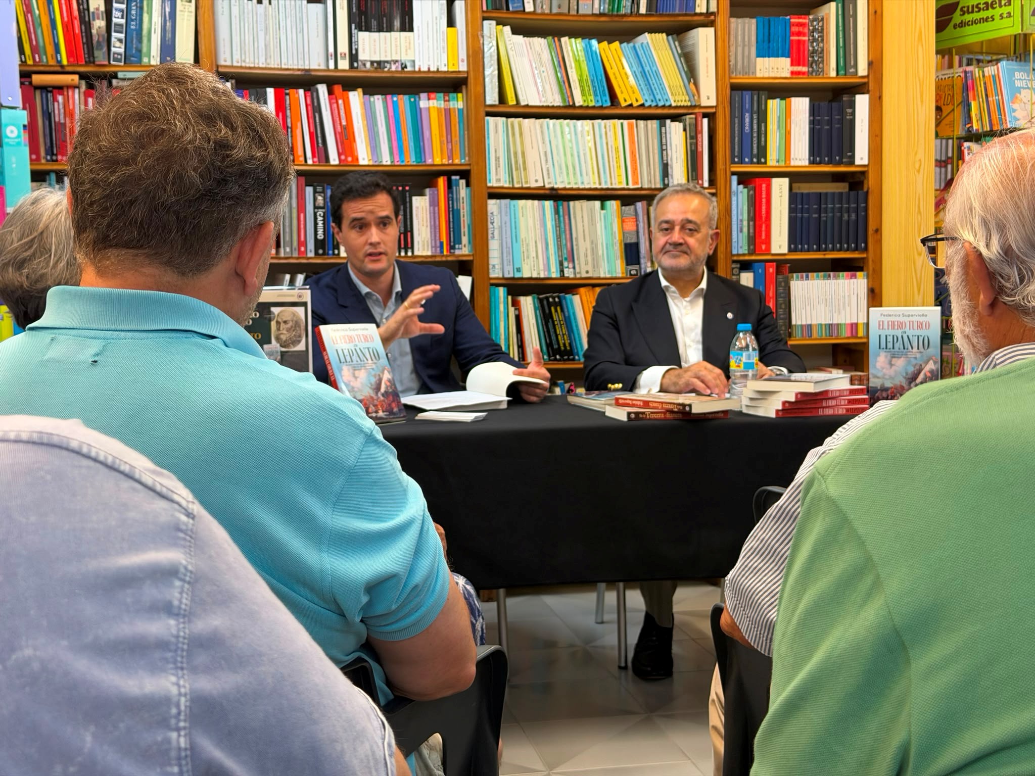 Presentación del libro El fiero turco en Lepanto