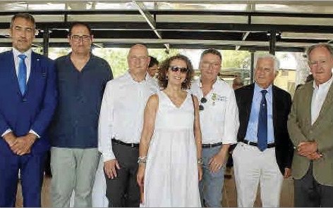 Delegado de la RAECY en el acto de relevo