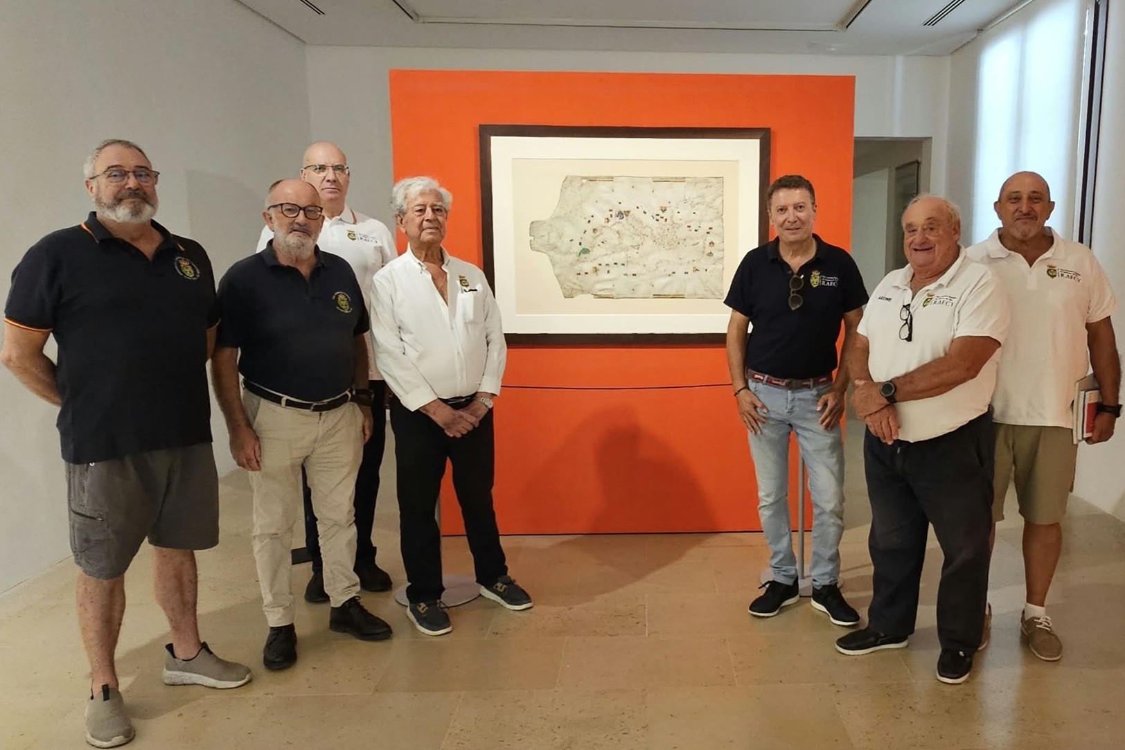 Carta náutica de Pere Rossell