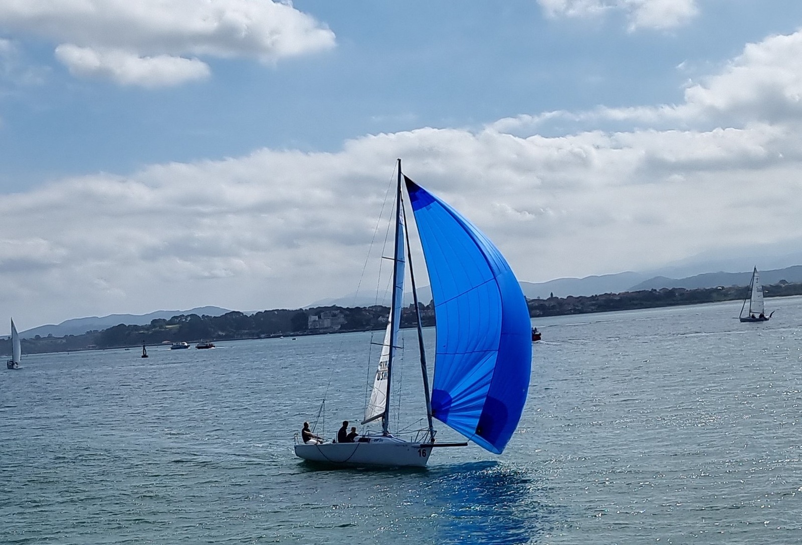Primer día de regata