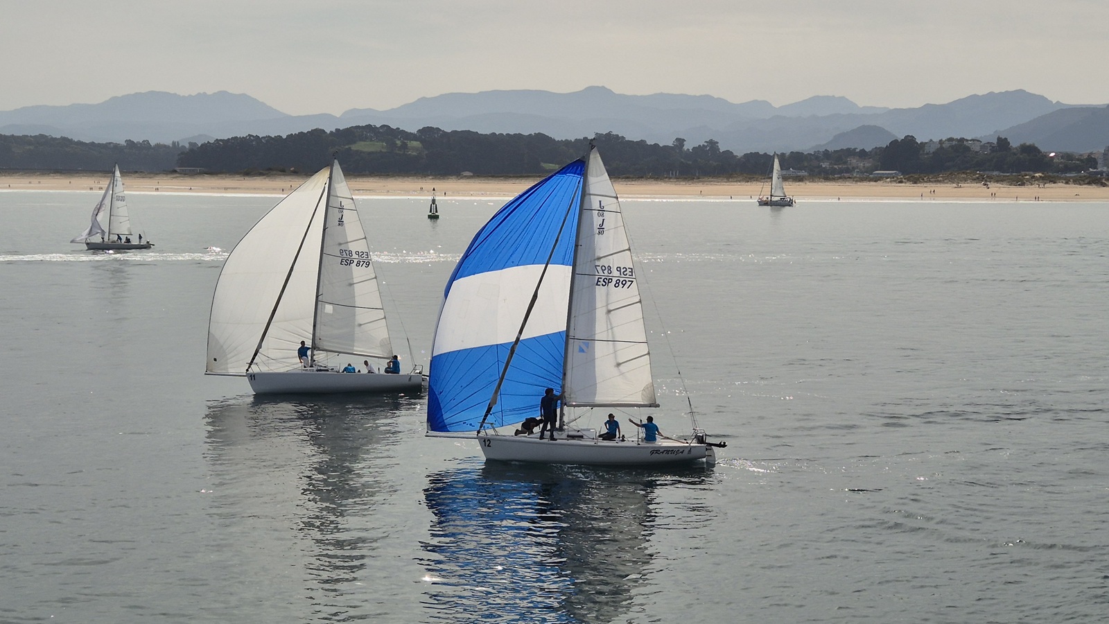 La regata del domingo