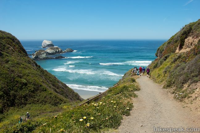 cool hikes at big sur waterfall