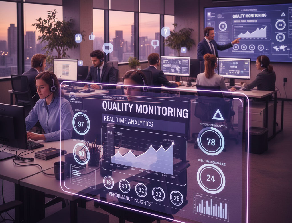 <b>Quality Monitoring</b>: comment l'IA révolutionne l'évaluation qualité en centre de contacts