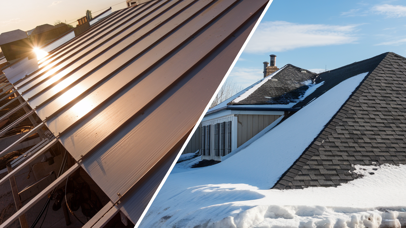 Roofing choices influenced by climate