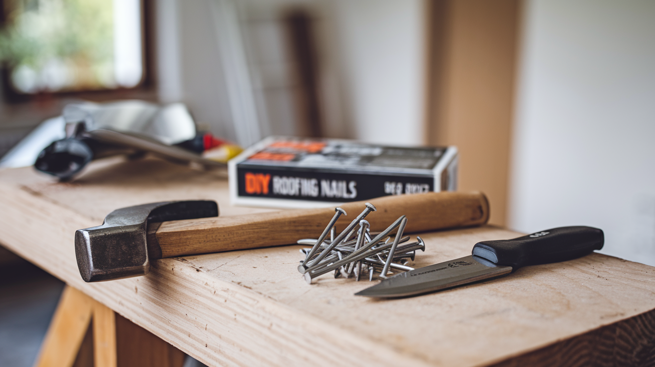 Tools for DIY roof repair