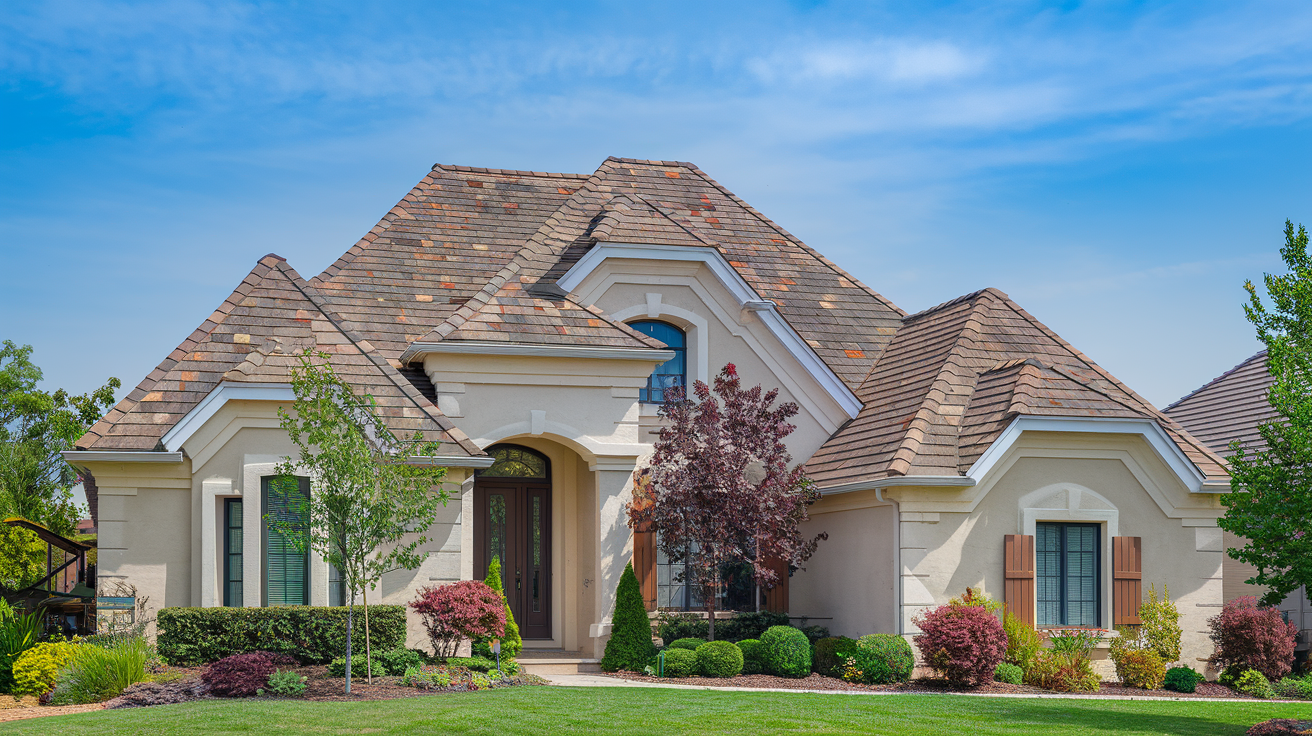 A warm, inviting home with a secure roof