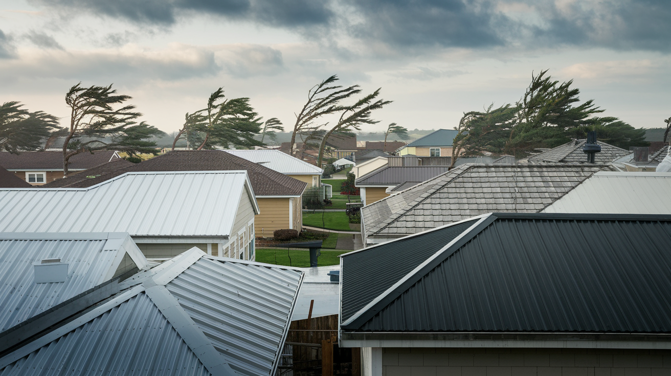 Impact of regional climate on roof insurance