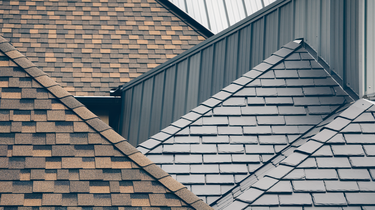 Comparison of roofing materials