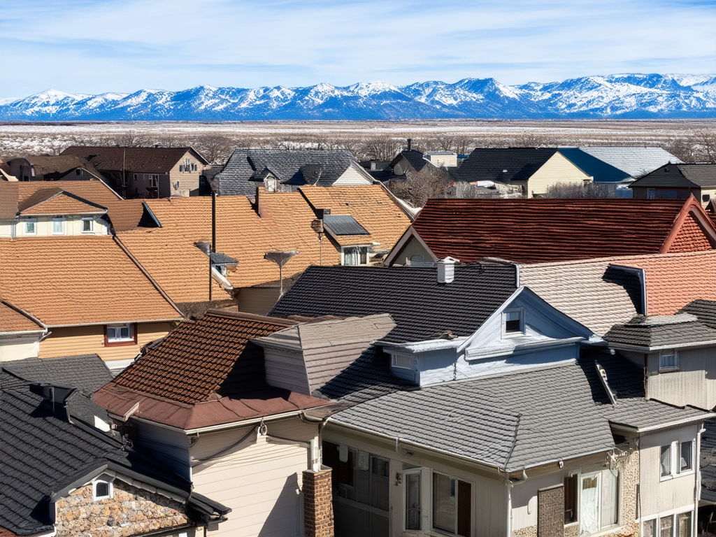 Diverse roof materials in different climates