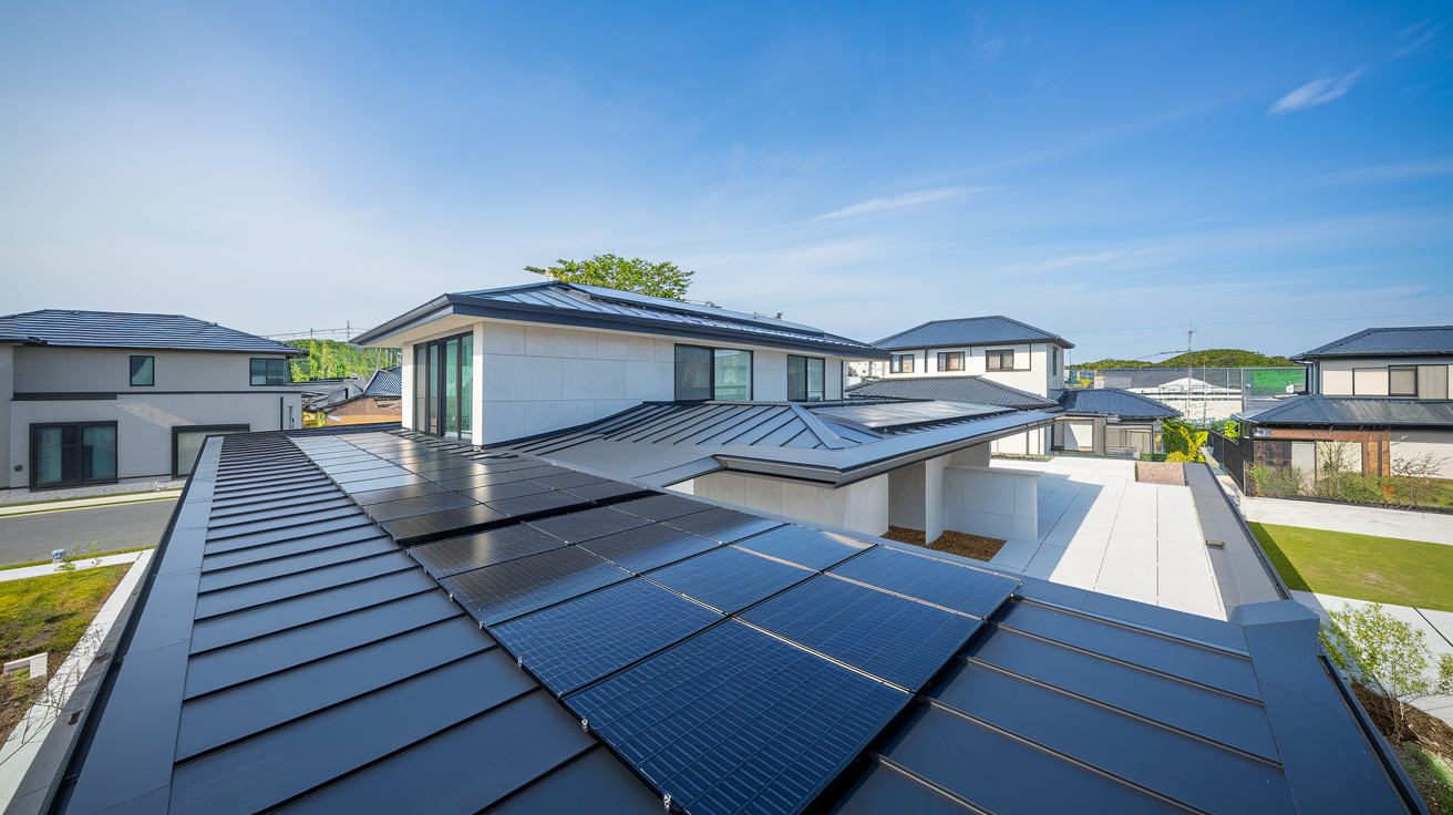 Smart roof with integrated technology
