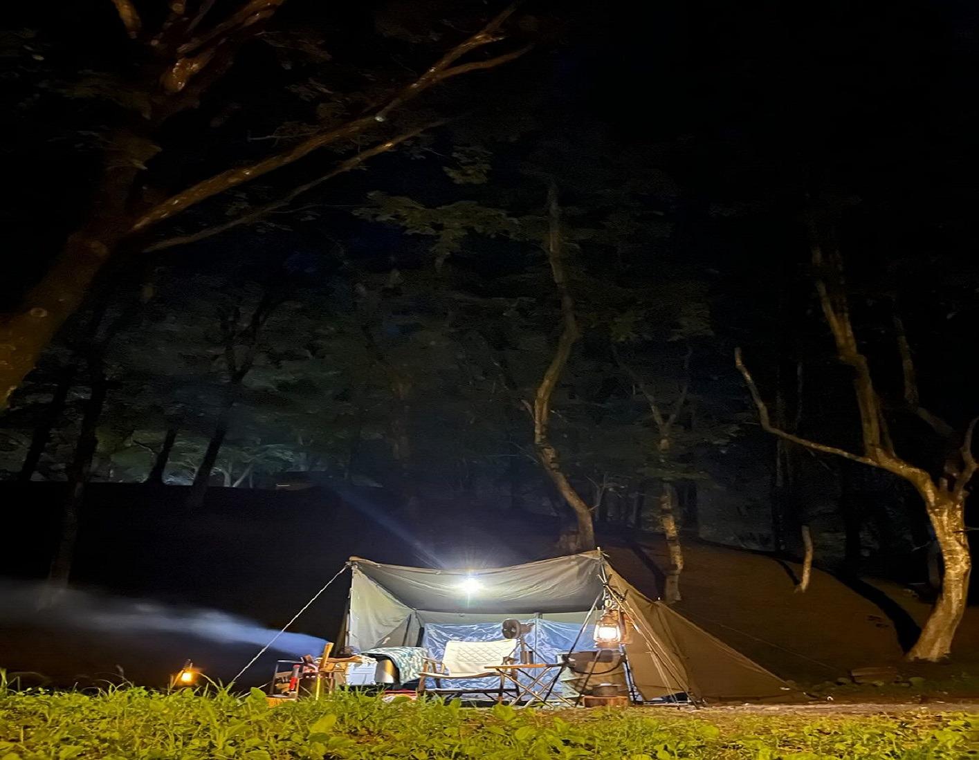 星降るキャンプ場