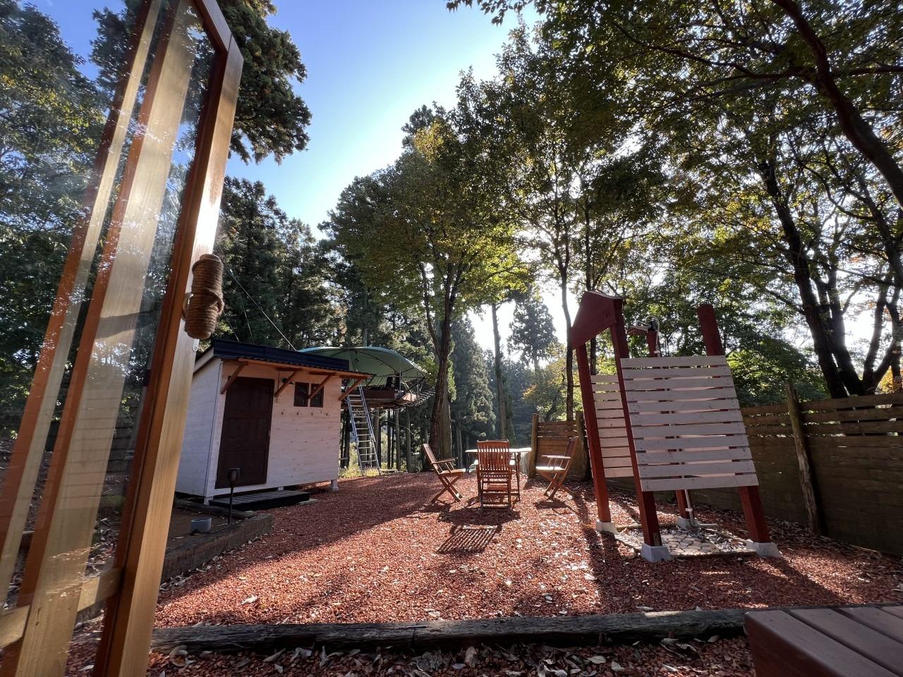 バレルサウナからの眺め