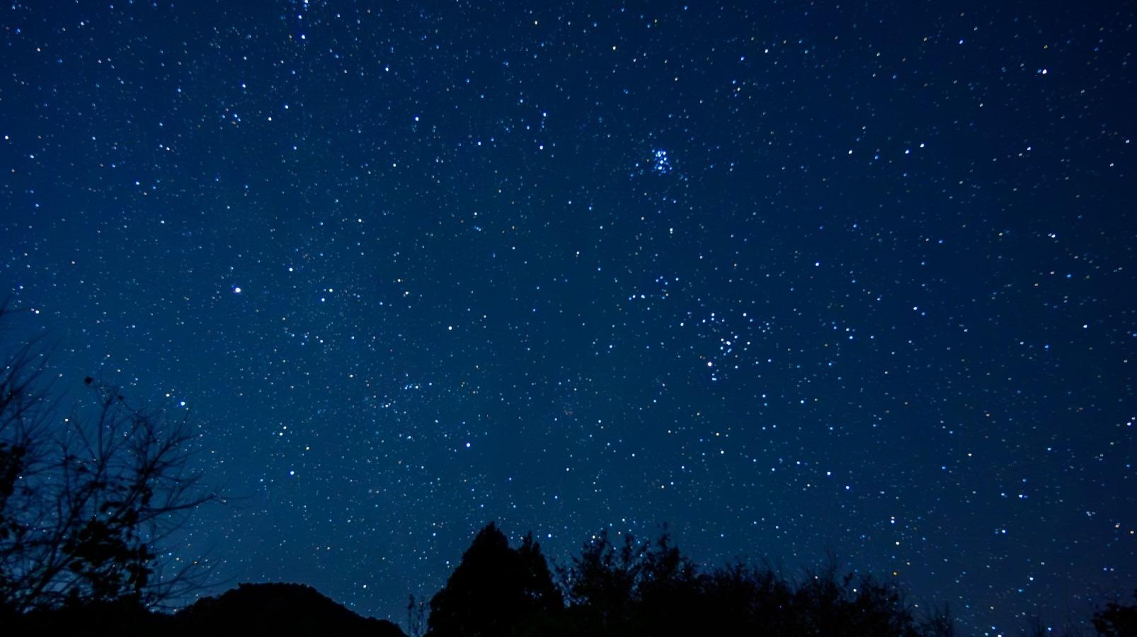 テントサイトから見た夜景