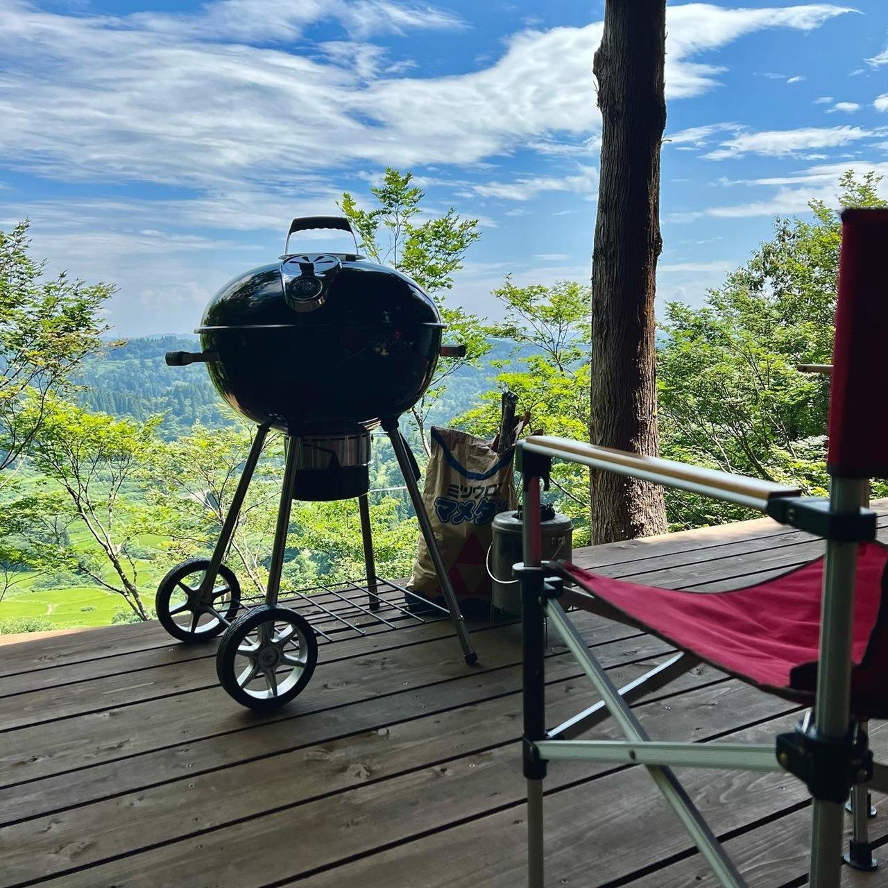 マメタングリルをご用意しました！BBQも楽しめます