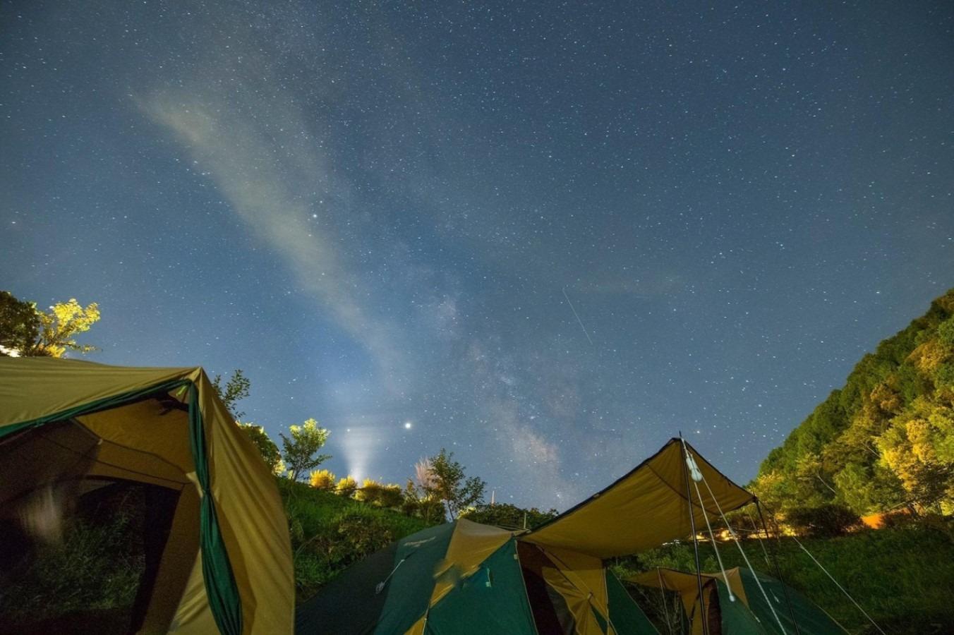 木がない分、360°満天の星空を堪能できます★こんなに没入感が味わえるのは千葉県有数！