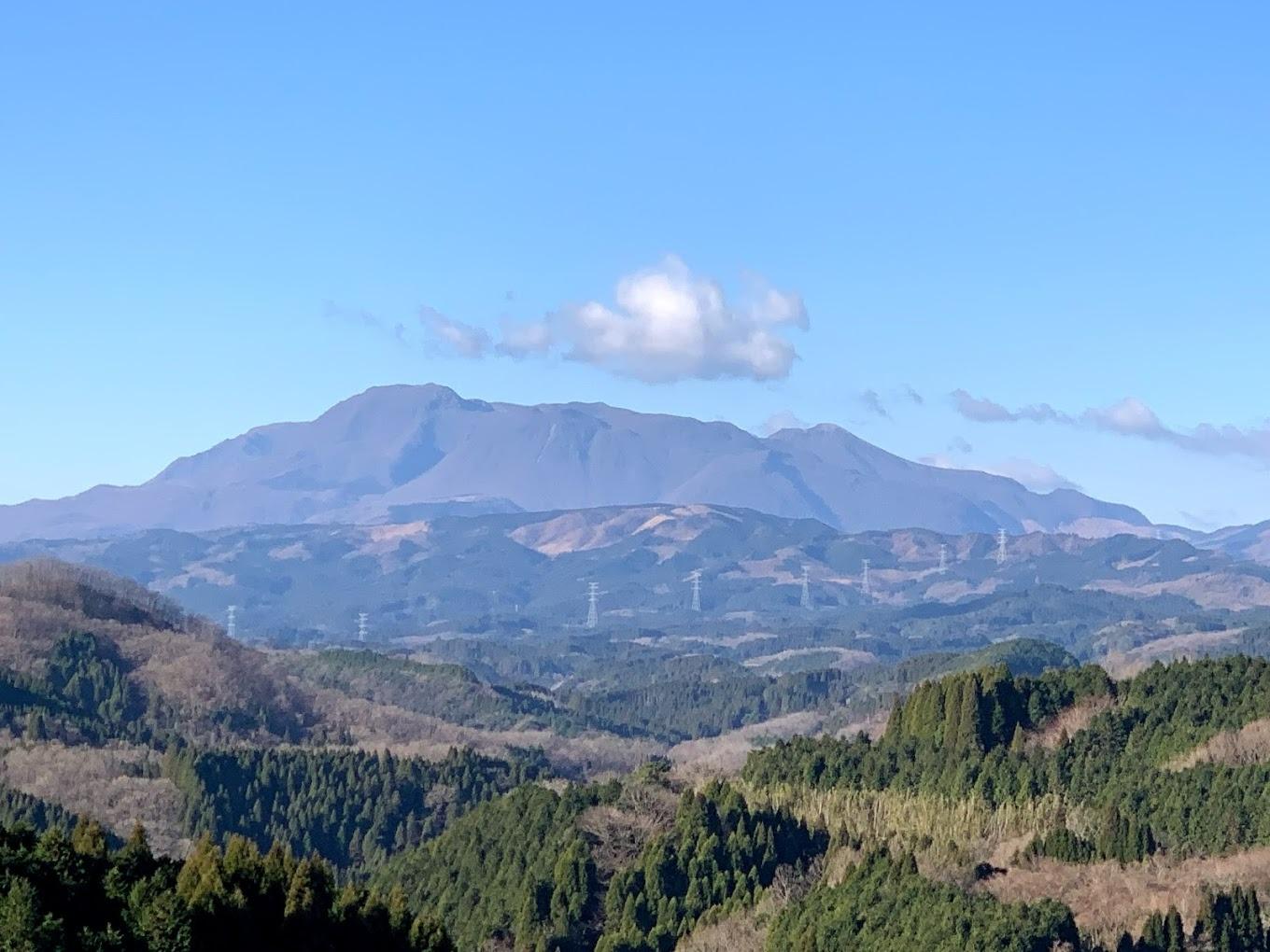 九重連山、大船山