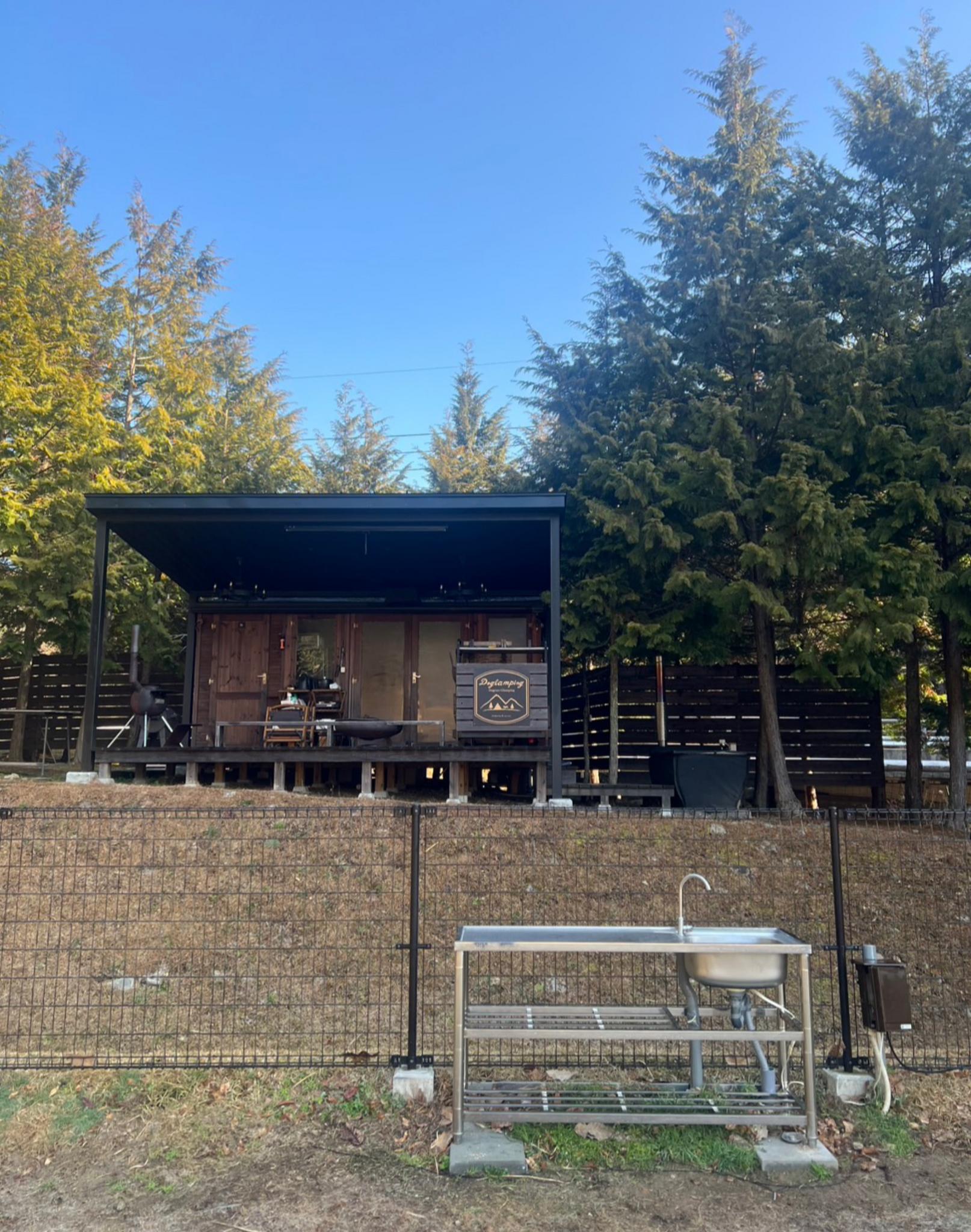 ドッグランエリア　シンク