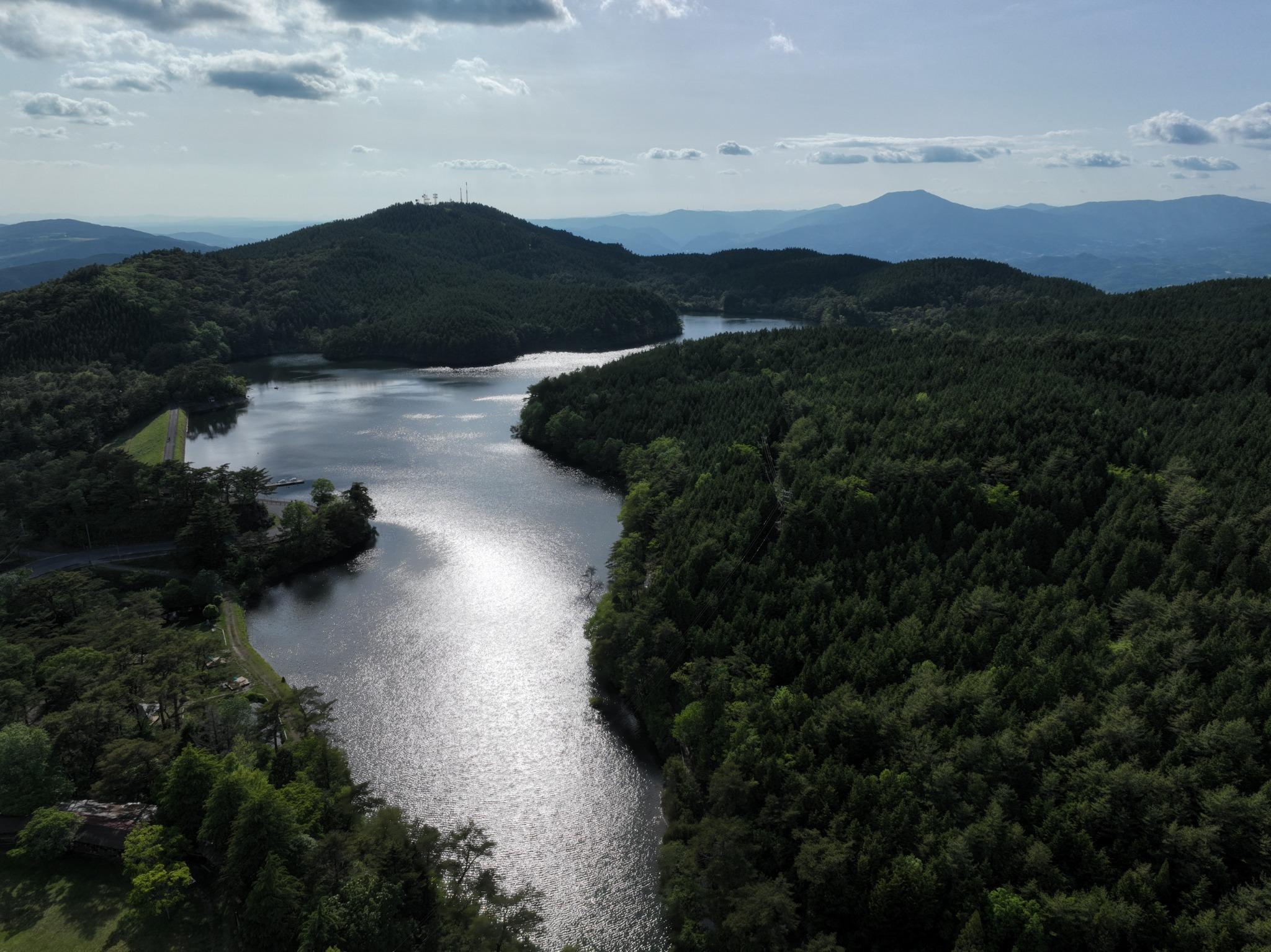 保古の湖の全景