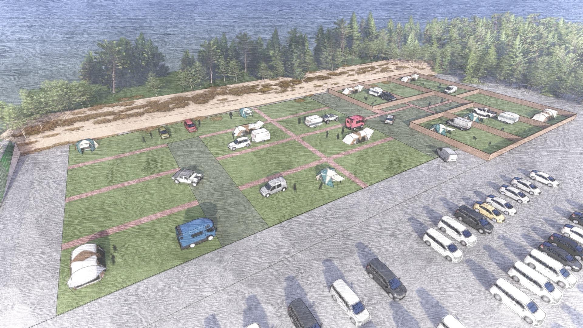 キャンピングカーオートサイト