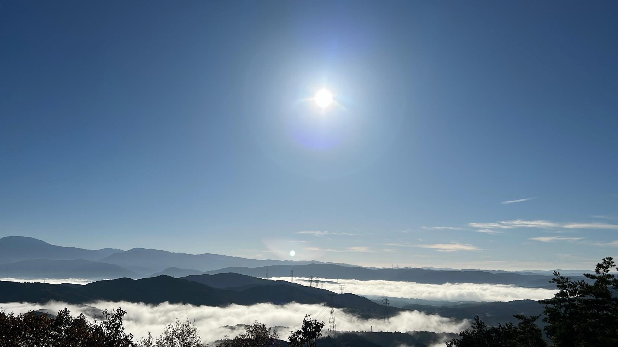 テント村展望台からの眺め