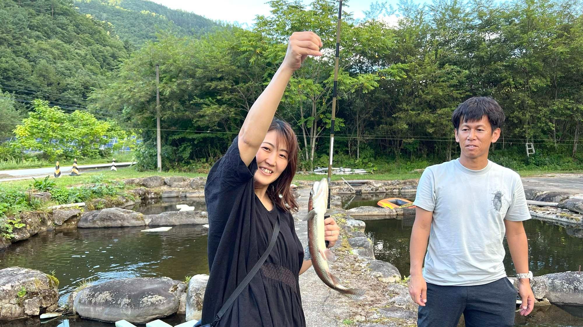 ・【釣り堀】初めての釣りにもおすすめ！好きな時に気軽に魚釣りが楽しめます