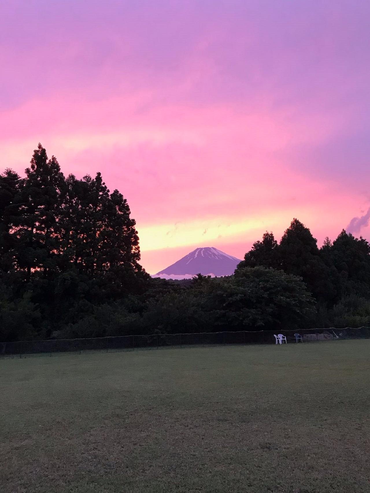 綺麗な夕焼けです♪