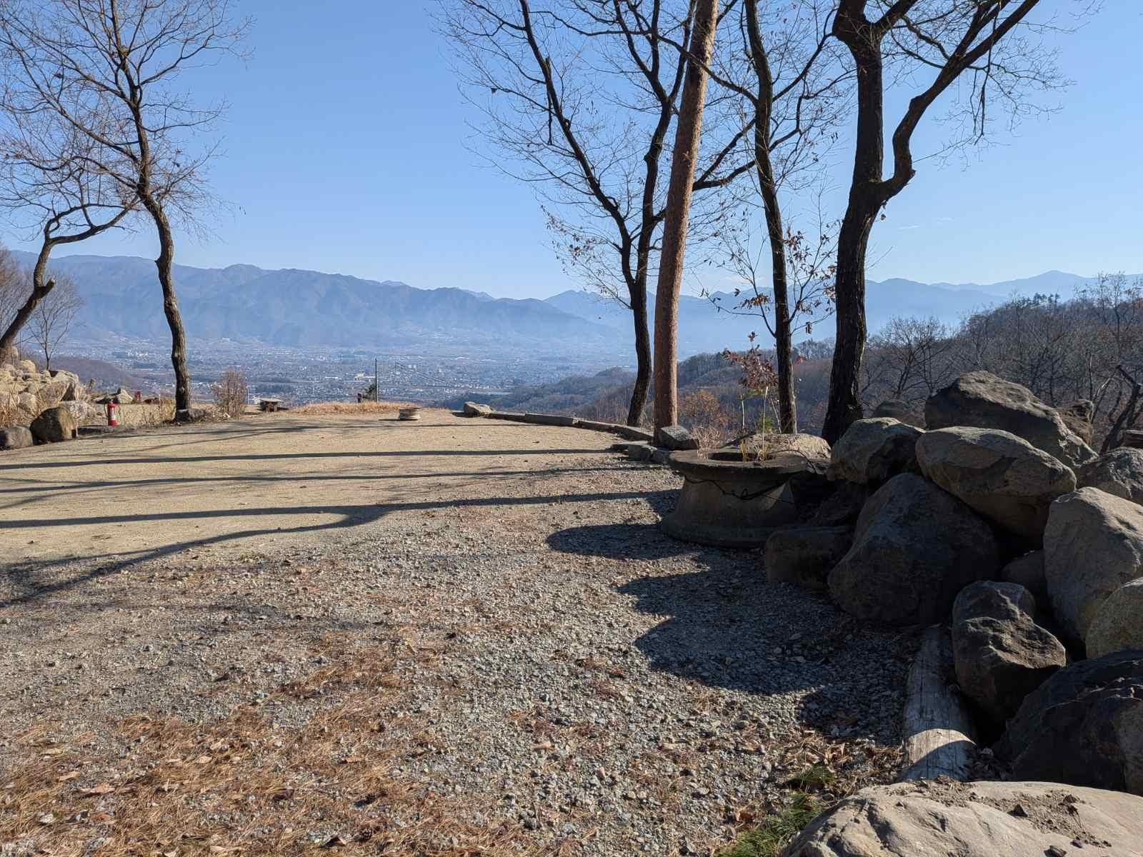 区画からの景色