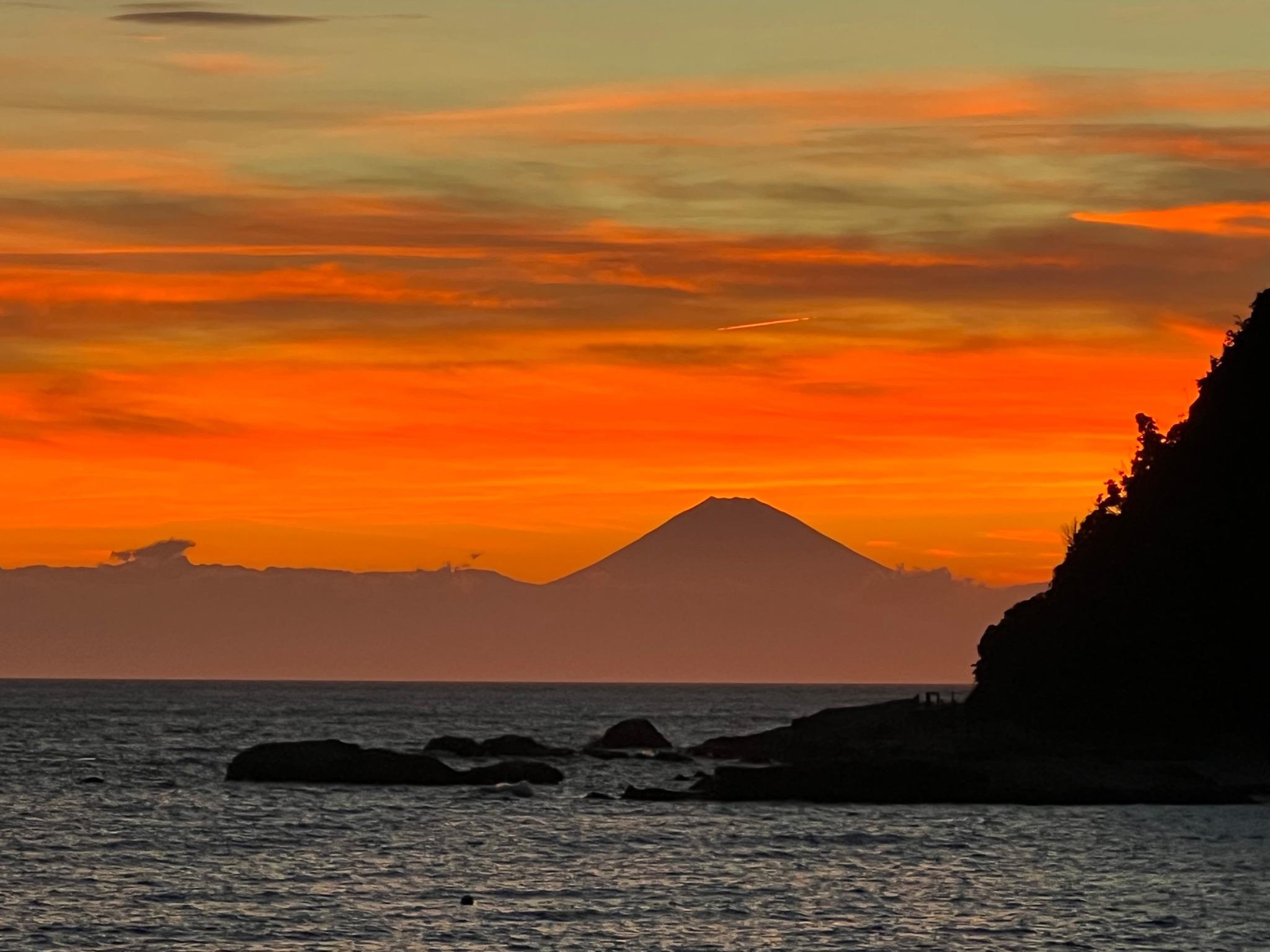 自慢の夕暮れの絶景です☆