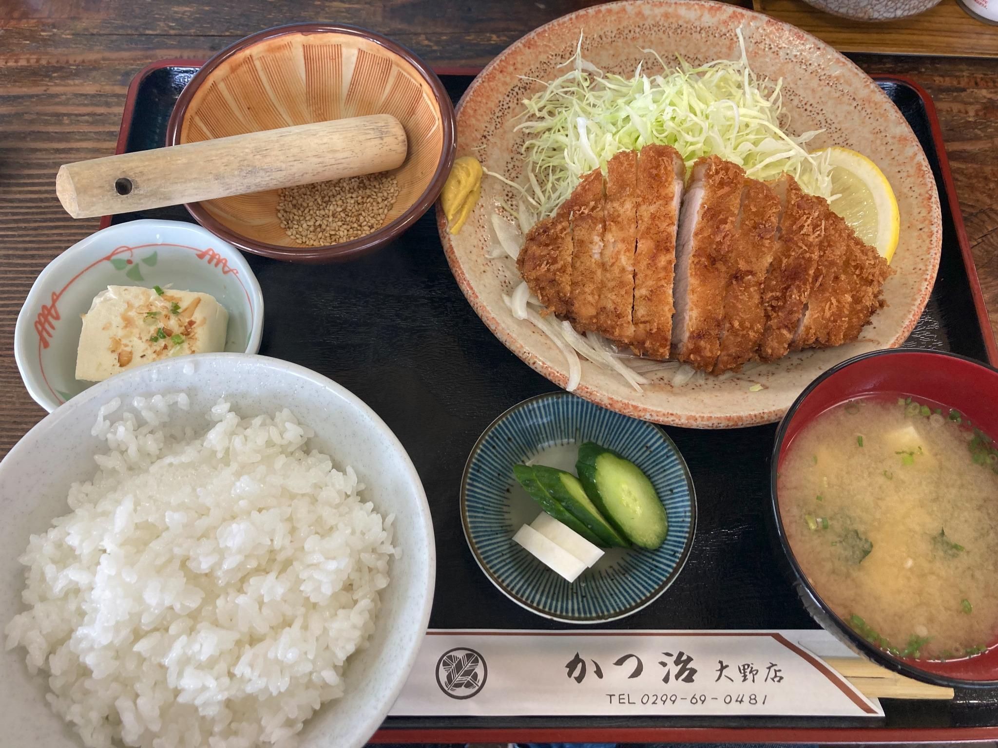 美味しいトンカツもあります