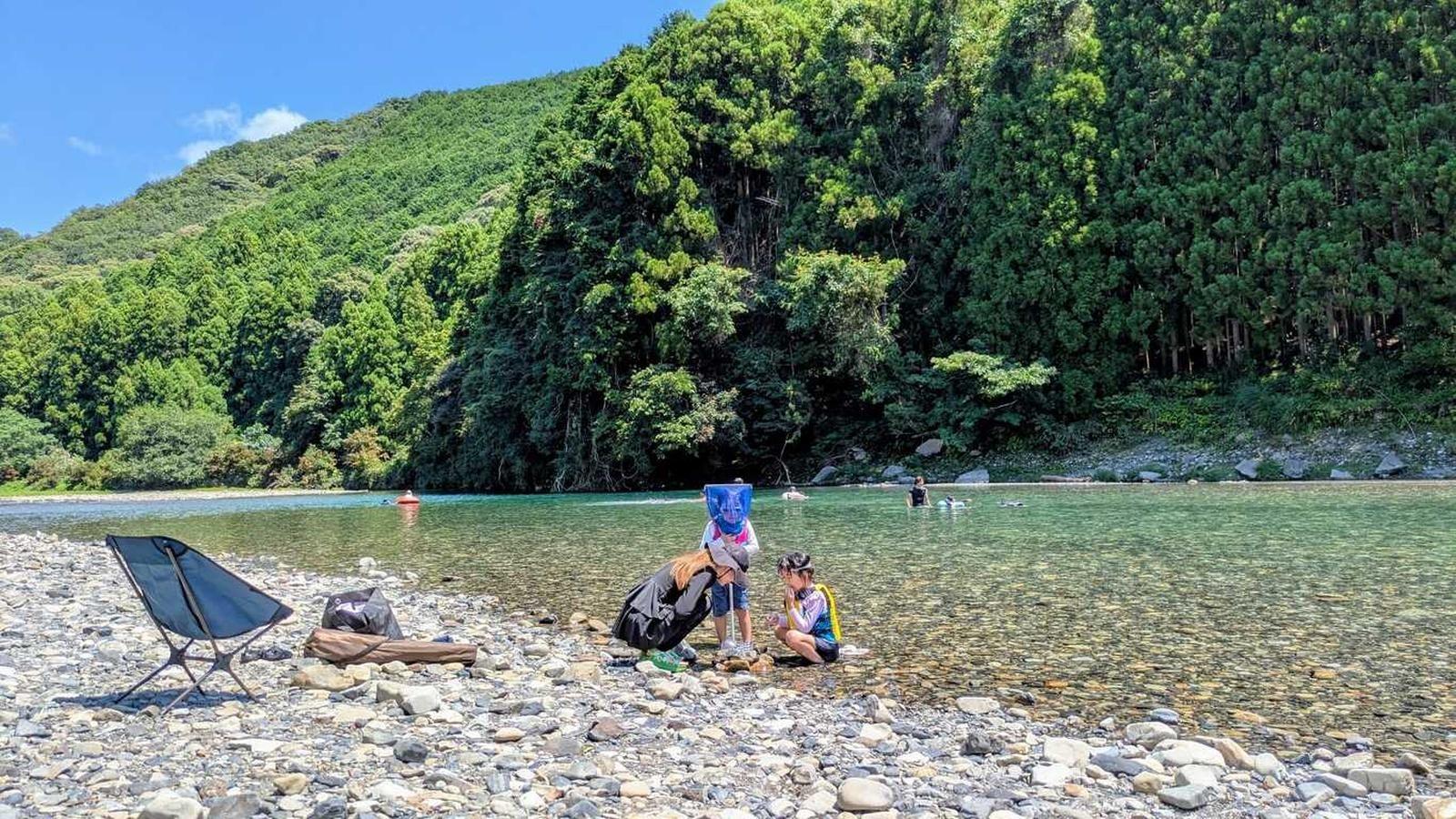 くれあそび　とっておきの川遊びキャンプ場