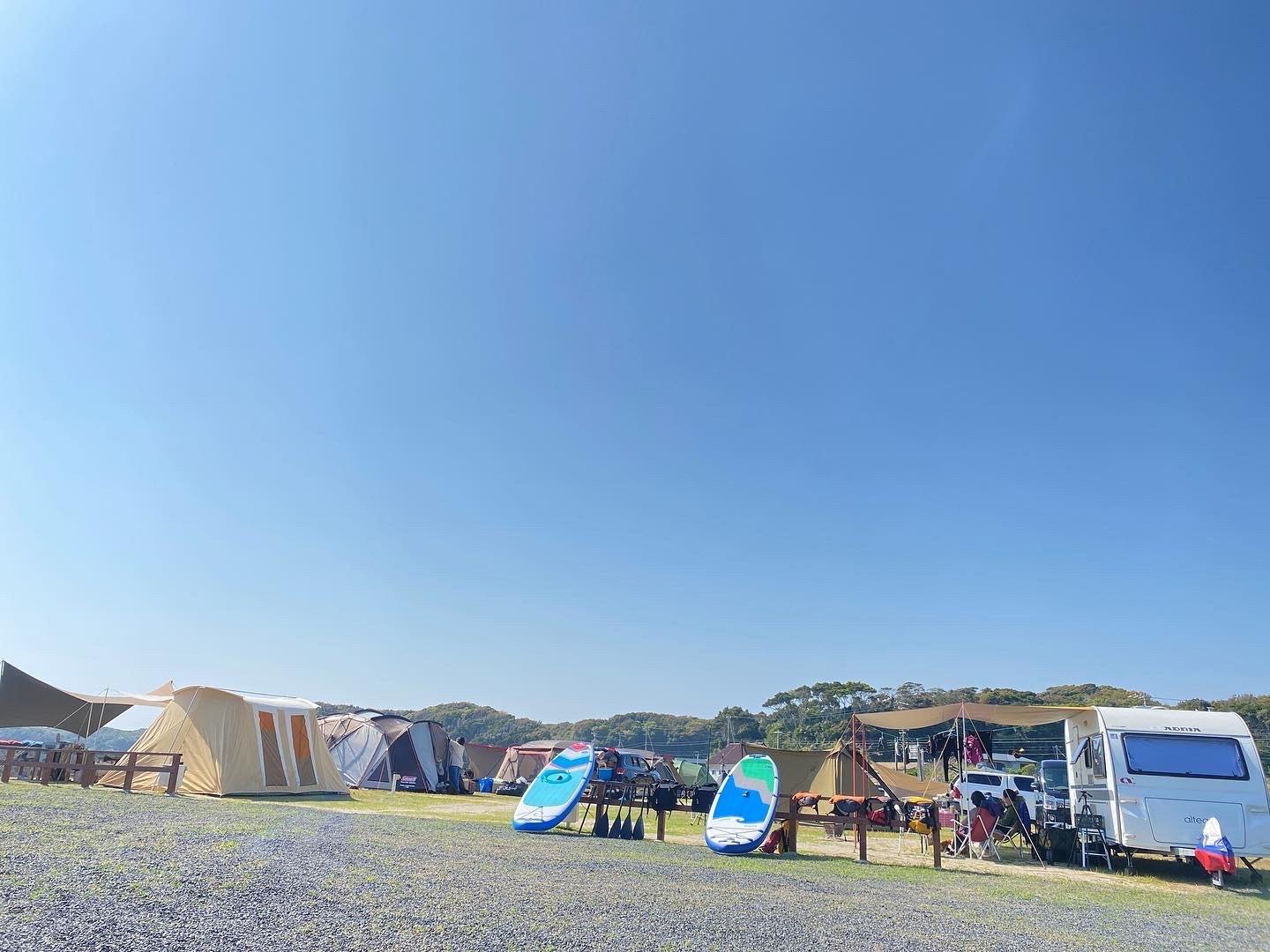 海へは道を渡らずアクセスできるので海水浴やSUPを楽しみたい方におすすめです。