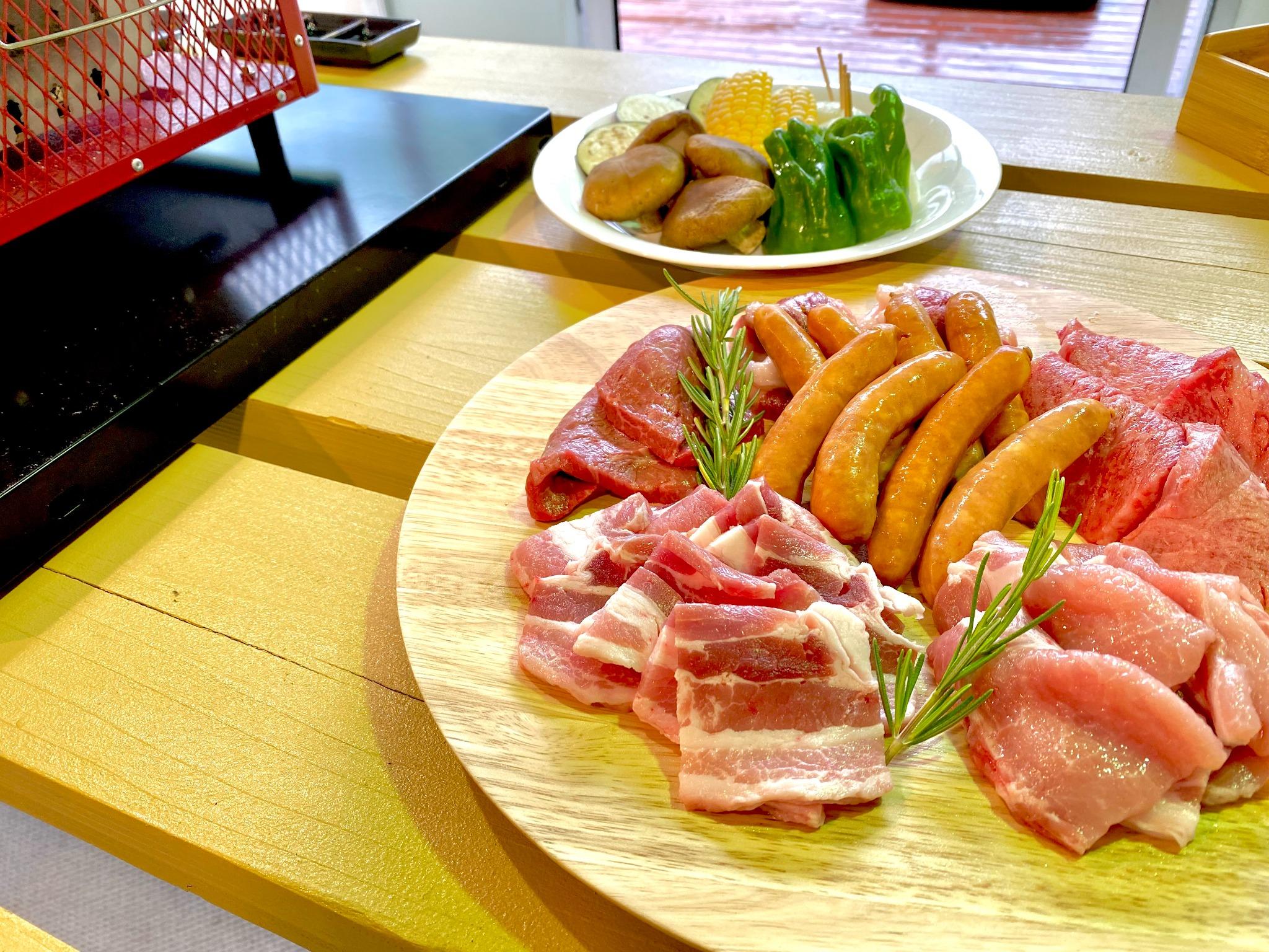 BBQ用食材（地元特産品）