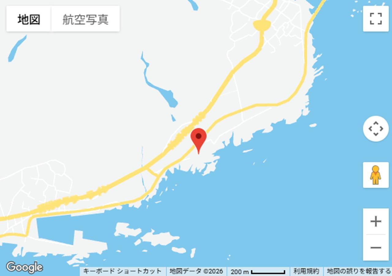【受付レセプション／チェックイン場所】〒295-0027  千倉町白間津1554