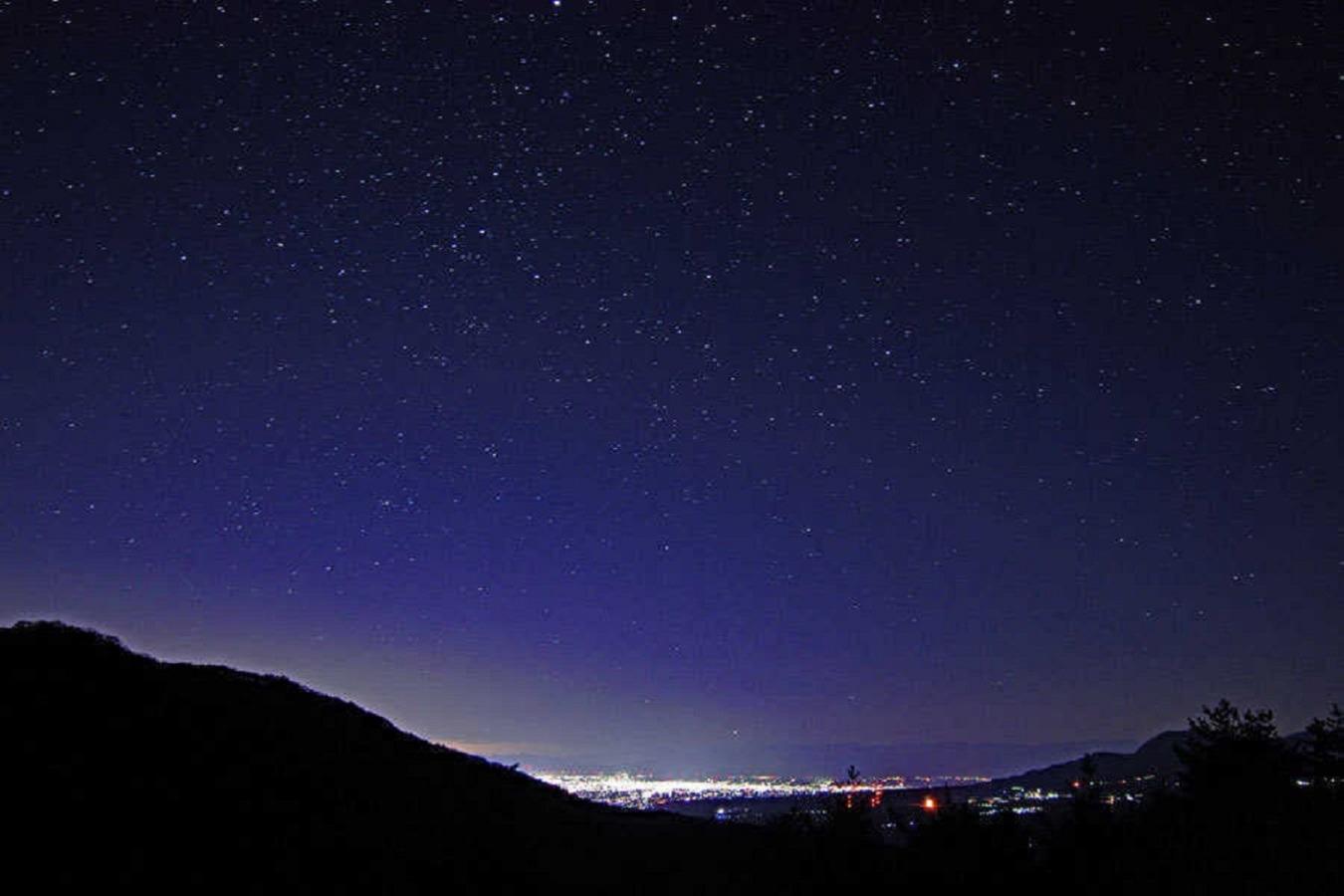 天候によりますが星がよく見えるキャンプ場です。標高の高さと過ごしやすさのバランスが良いところだと思います。
