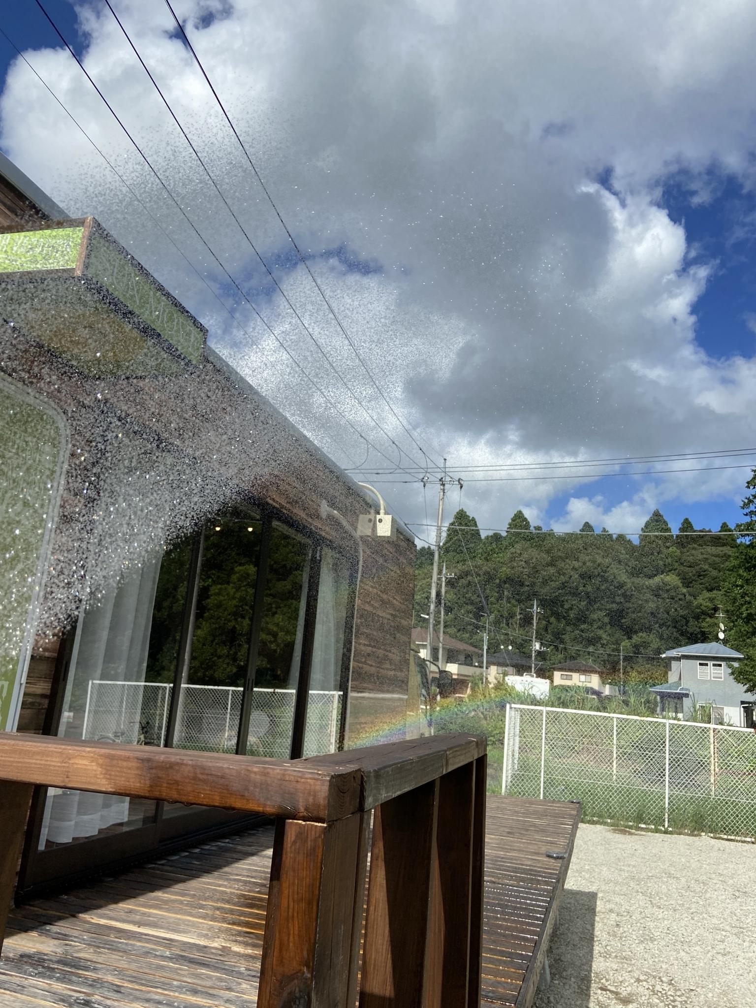 ホースあり。水遊びも出来ます。