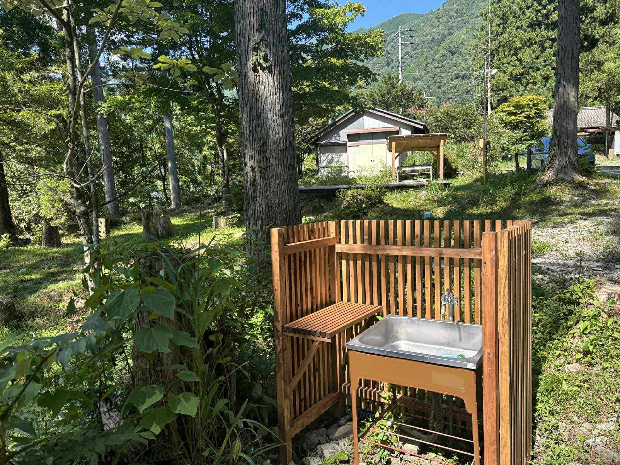 Bサイト裏に手洗い増設しました