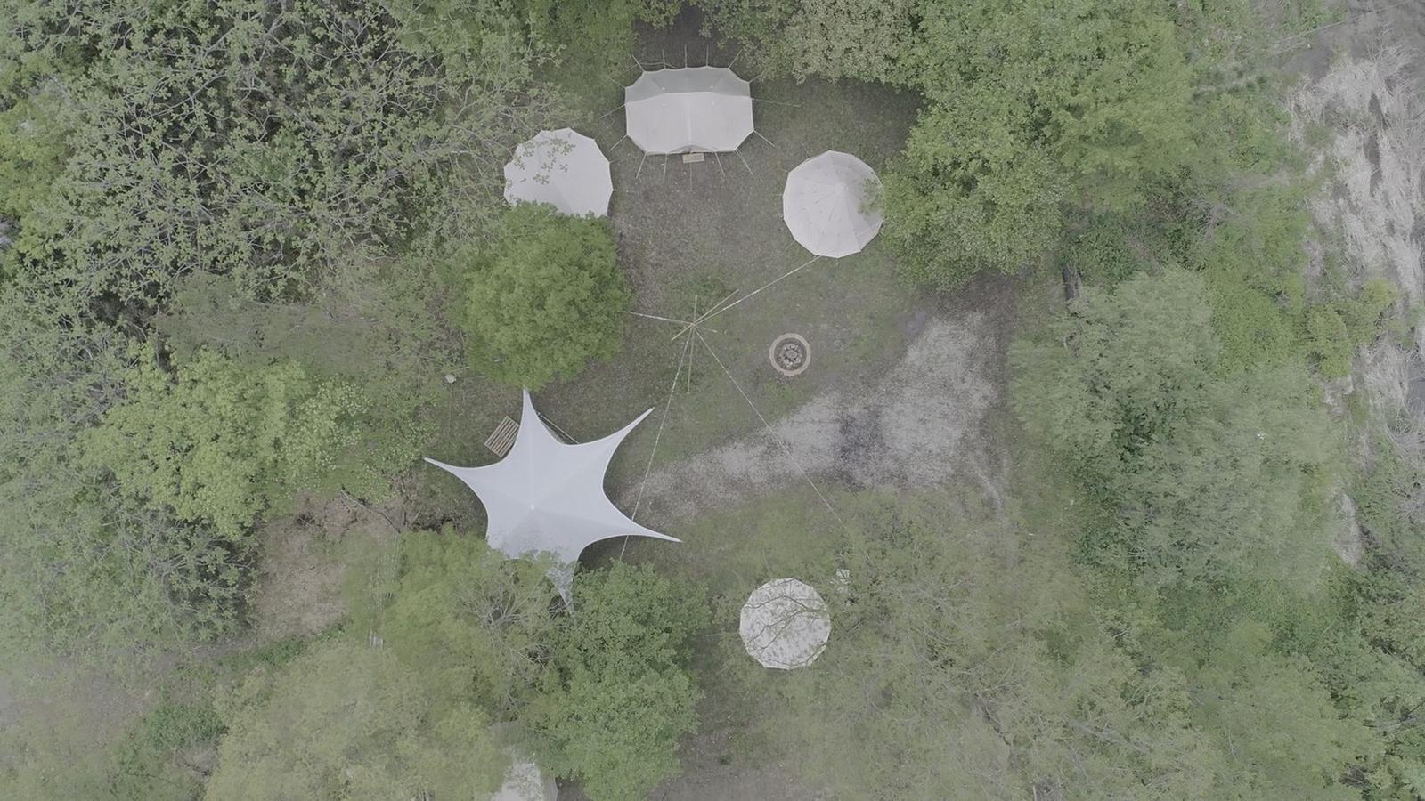 上空から撮ったFOME BASE