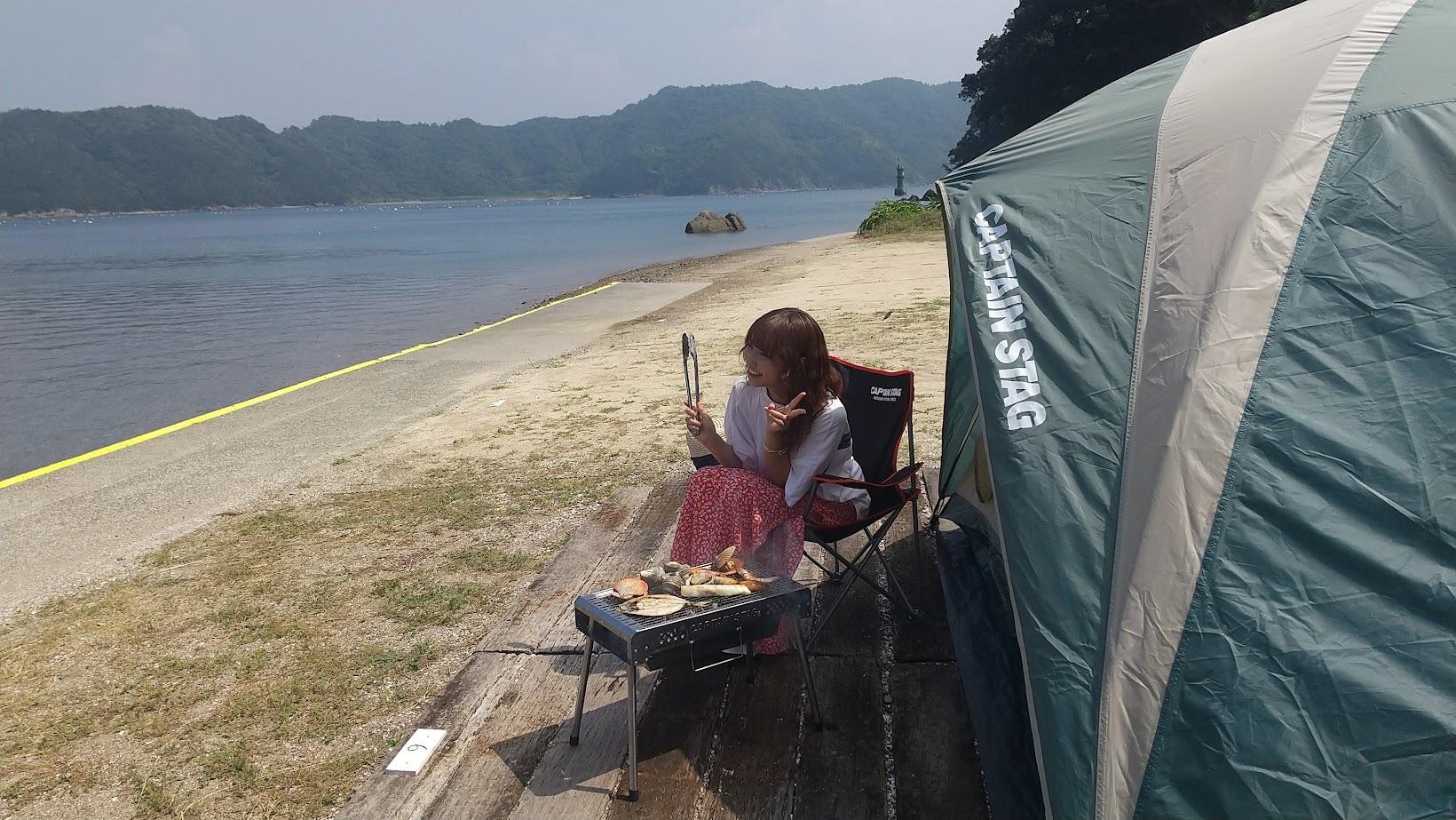 海を見ながら海鮮BBQ♪