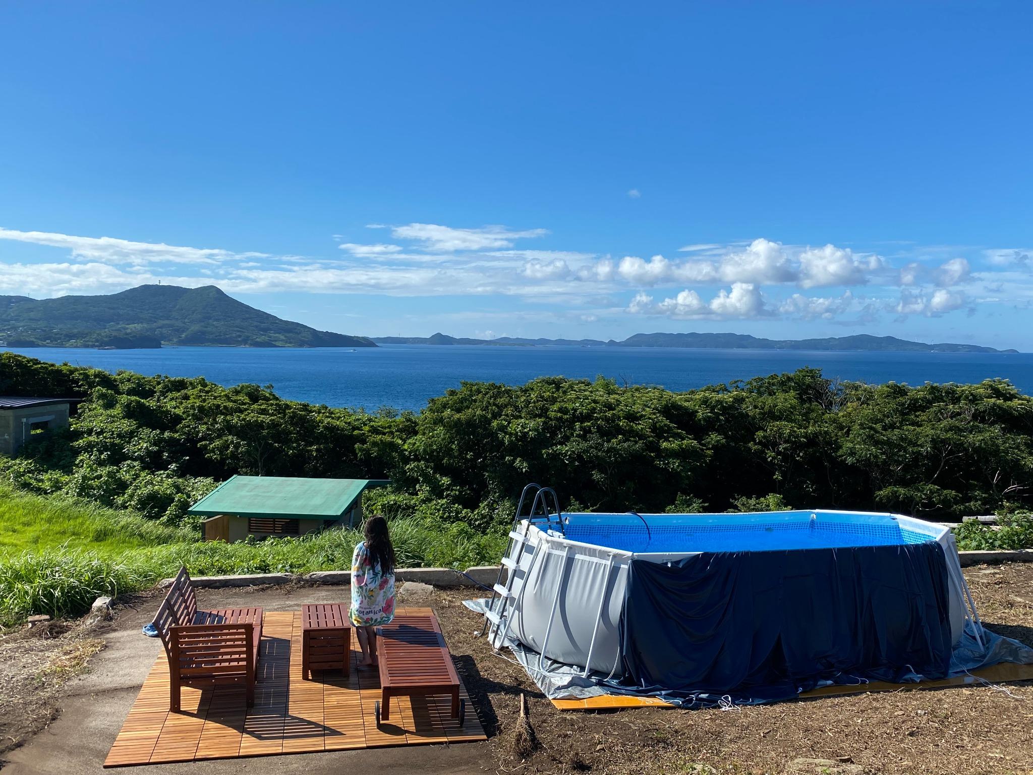 夏はプールもお楽しみいただけます