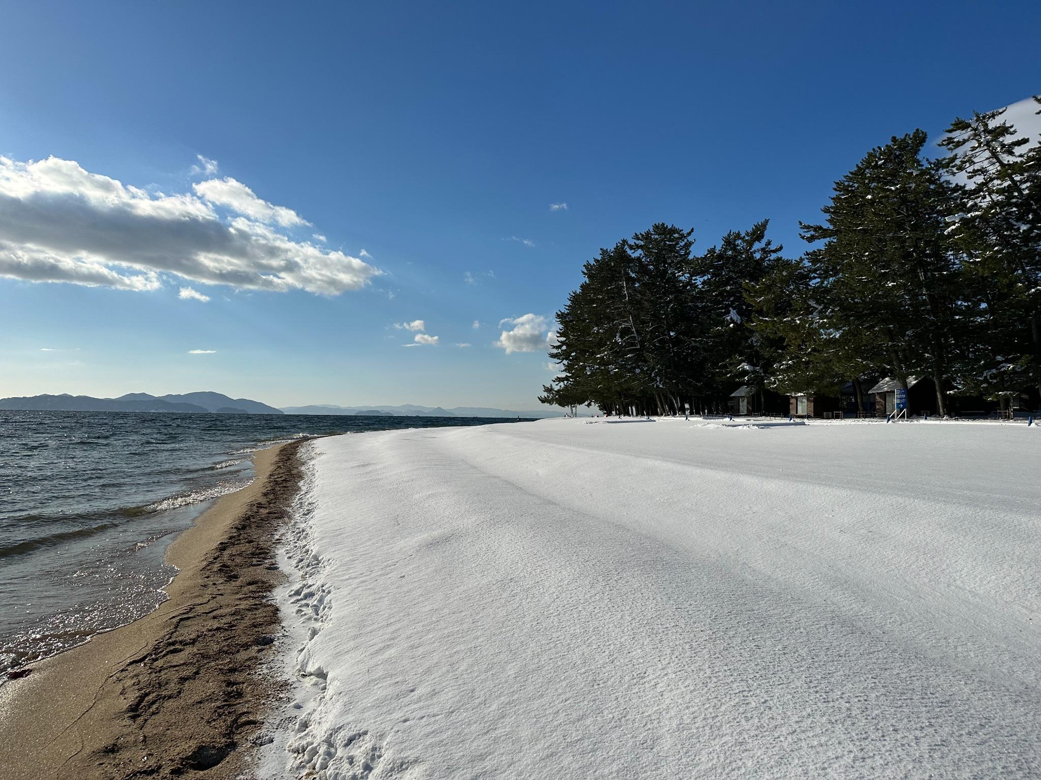 雪中キャンプ（冬季積雪期間）